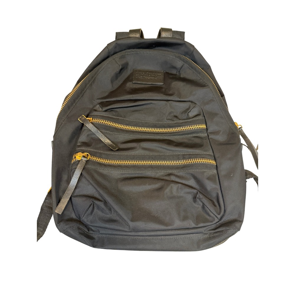 Marc by Marc Jacobs Black Nylon Workwear Backpack Gold Hardware M0002401
